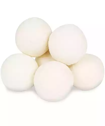 Smart Sheep Wool Dryer Balls - 6-Pack