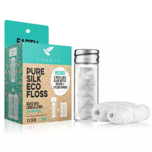 Biodegradable Dental Floss by TreeBird