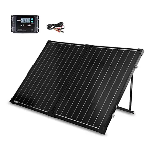 Renogy 200 Watt 12 Volt Portable Solar Panel with Waterproof 20A Charger Controller